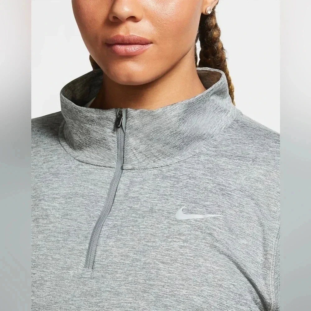 Nike Dri-Fit Running Element 1/2 Zip Pullover Top